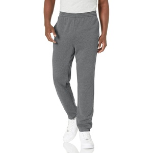 Amazon Essentials Men’s Fleece Sweatpants, Closed Bottom (Available in Big and Tall)(Charcoal Heather)