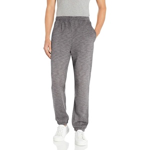 Amazon Essentials Men’s Fleece Sweatpants, Closed Bottom (Available in Big and Tall)(Light Grey Space-dye)