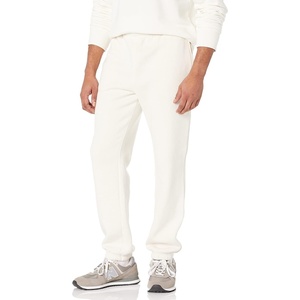 Amazon Essentials Men’s Fleece Sweatpants, Closed Bottom (Available in Big and Tall)(Off-white)