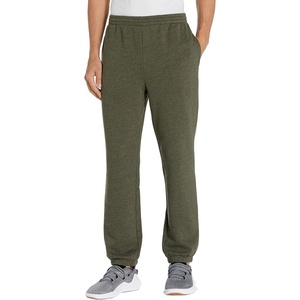 Amazon Essentials Men’s Fleece Sweatpants, Closed Bottom (Available in Big and Tall)(Olive Heather)