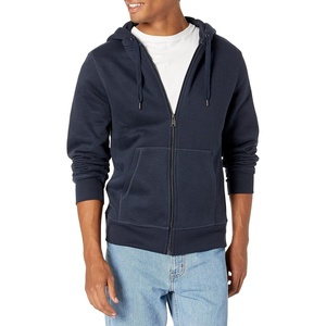 Amazon Essentials Men’s Full-Zip Fleece Hoodie Sweatshirt (Available in Big & Tall)(Navy)