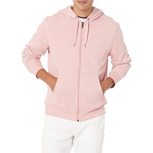 Amazon Essentials Men’s Full-Zip Fleece Hoodie Sweatshirt (Available in Big & Tall)(Pink)