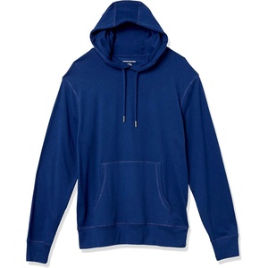 Amazon Essentials Men’s Lightweight Jersey Pullover Hoodie, Soft(Blue)