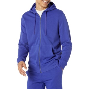 Amazon Essentials Men’s Long-Sleeve French Terry Full-Zip Hoodie (Available in Big & Tall)(Royal Blue)