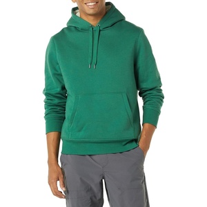 Amazon Essentials Men’s Regular Fit Sherpa-Lined Pullover Hoodie(Green)