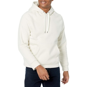Amazon Essentials Men’s Regular Fit Sherpa-Lined Pullover Hoodie(Off-white)