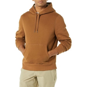 Amazon Essentials Men’s Regular Fit Sherpa-Lined Pullover Hoodie(Toffee Brown)