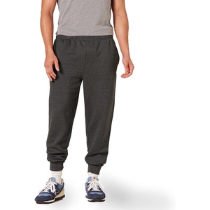 Amazon Essentials Men’s Relaxed Fit Fleece Joggers Sweatpants, Drawstring Waist, Tapered Leg, Ribbed Cuffs, Brushed Interior(Charcoal)