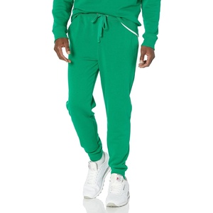 Amazon Essentials Men’s Relaxed Fit Jogger Pants, Lightweight French Terry Loungewear(Green)