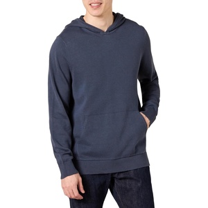 Amazon Essentials Men’s Relaxed-Fit Hoodie Sweater(Navy)