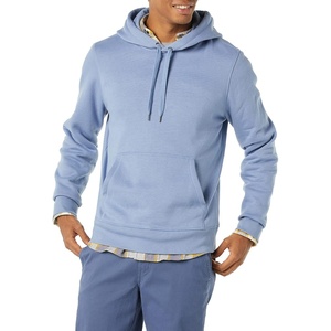 Amazon Essentials mens Fleece Pullover Hooded Sweatshirt(Denim Blue)
