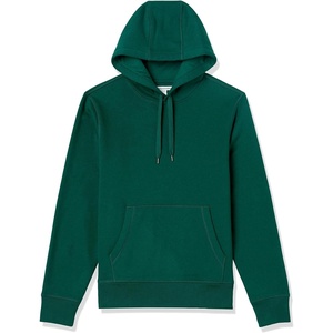 Amazon Essentials mens Fleece Pullover Hooded Sweatshirt(Forest Green)