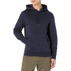 Amazon Essentials mens Fleece Pullover Hooded Sweatshirt(Navy)