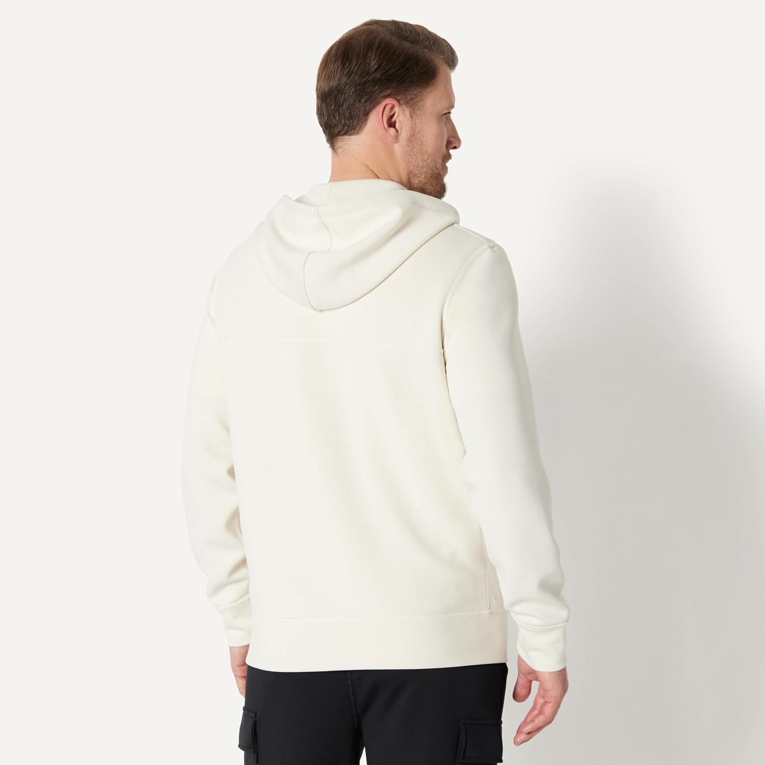 image:imageAmazon Essentials Active Mens Active RelaxedFit Zip Through HoodieLight Beige
