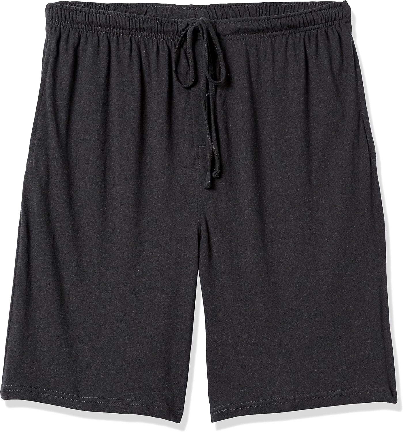 image:imageAmazon Essentials Mens 9 Knit Pajama Shorts with Elastic Waist and Drawstring Loungewear Available in Big amp TallCharcoal