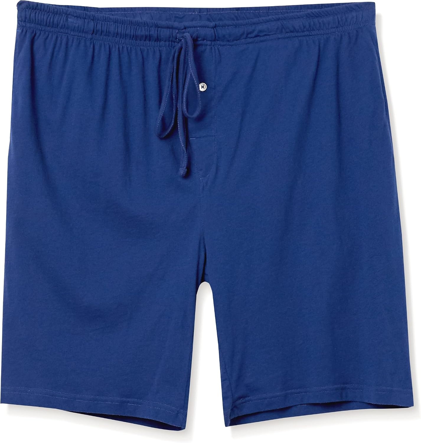 image:imageAmazon Essentials Mens 9 Knit Pajama Shorts with Elastic Waist and Drawstring Loungewear Available in Big amp TallCobalt