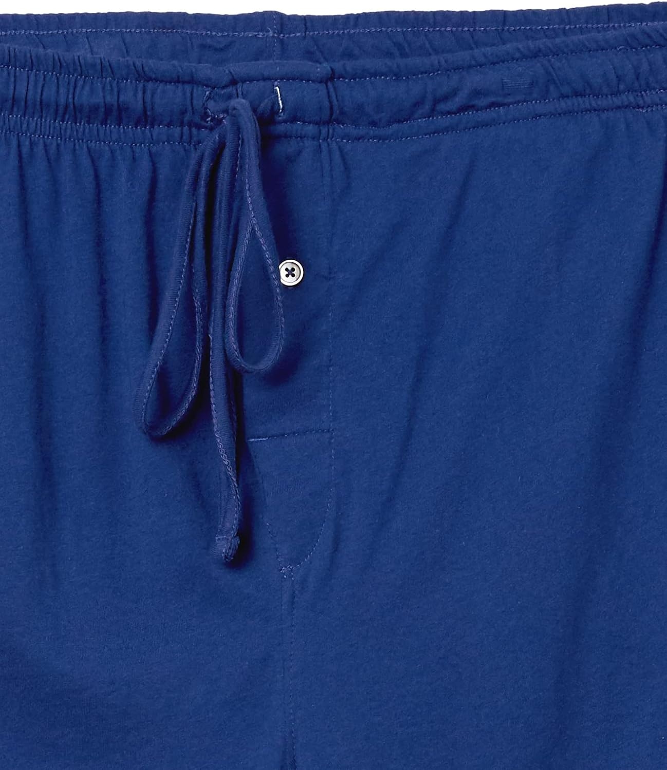 image:imageAmazon Essentials Mens 9 Knit Pajama Shorts with Elastic Waist and Drawstring Loungewear Available in Big amp TallCobalt