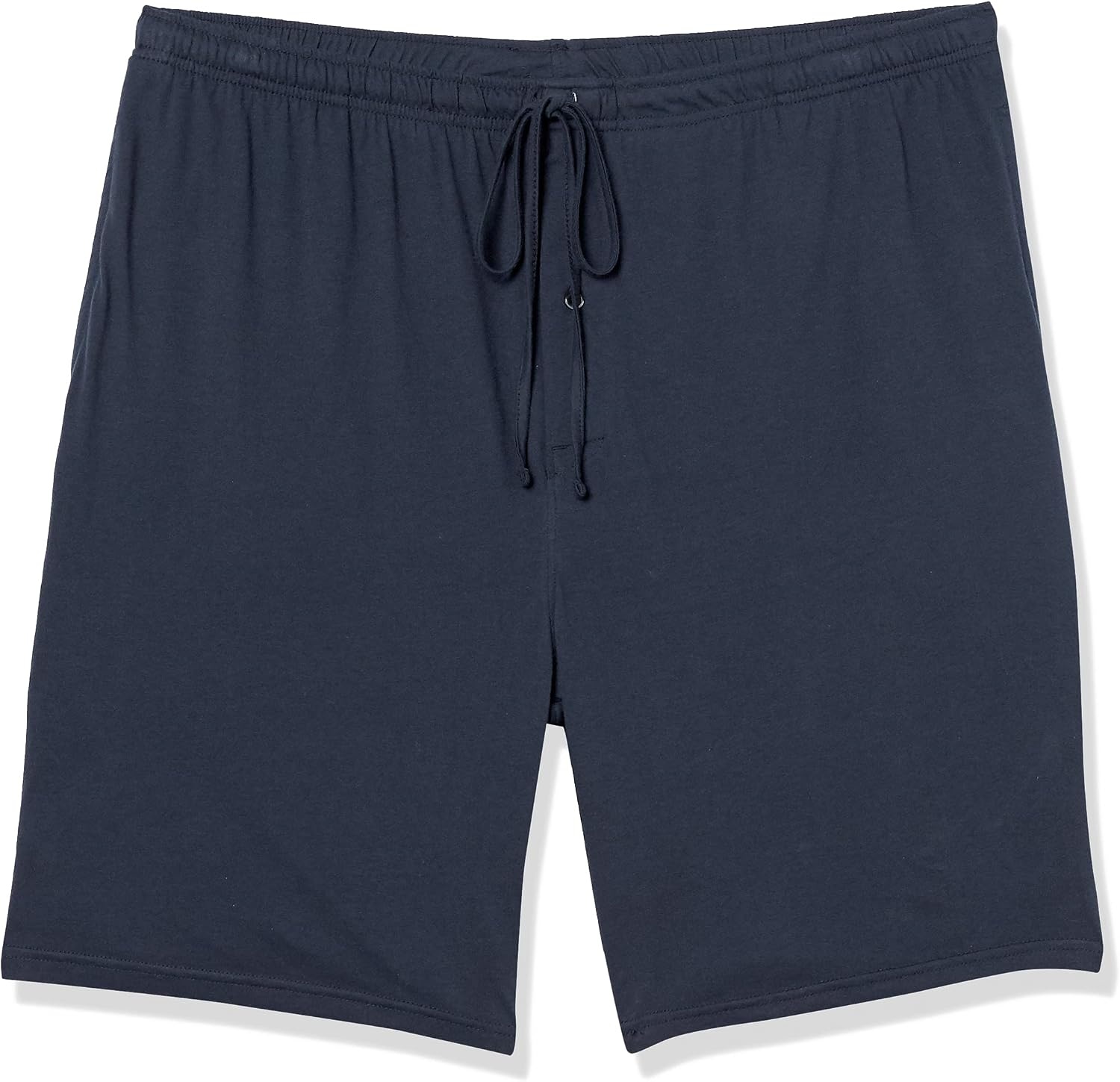 image:imageAmazon Essentials Mens 9 Knit Pajama Shorts with Elastic Waist and Drawstring Loungewear Available in Big amp TallNavy