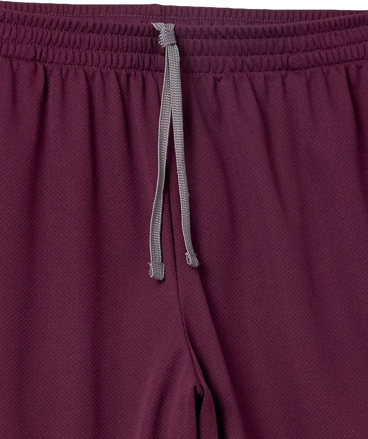 image:imageAmazon Essentials Mens Athletic Basketball Gym Shorts Breathable Moisture Wicking LooseFit Performance Tech Pack of 2BurgundyNavy