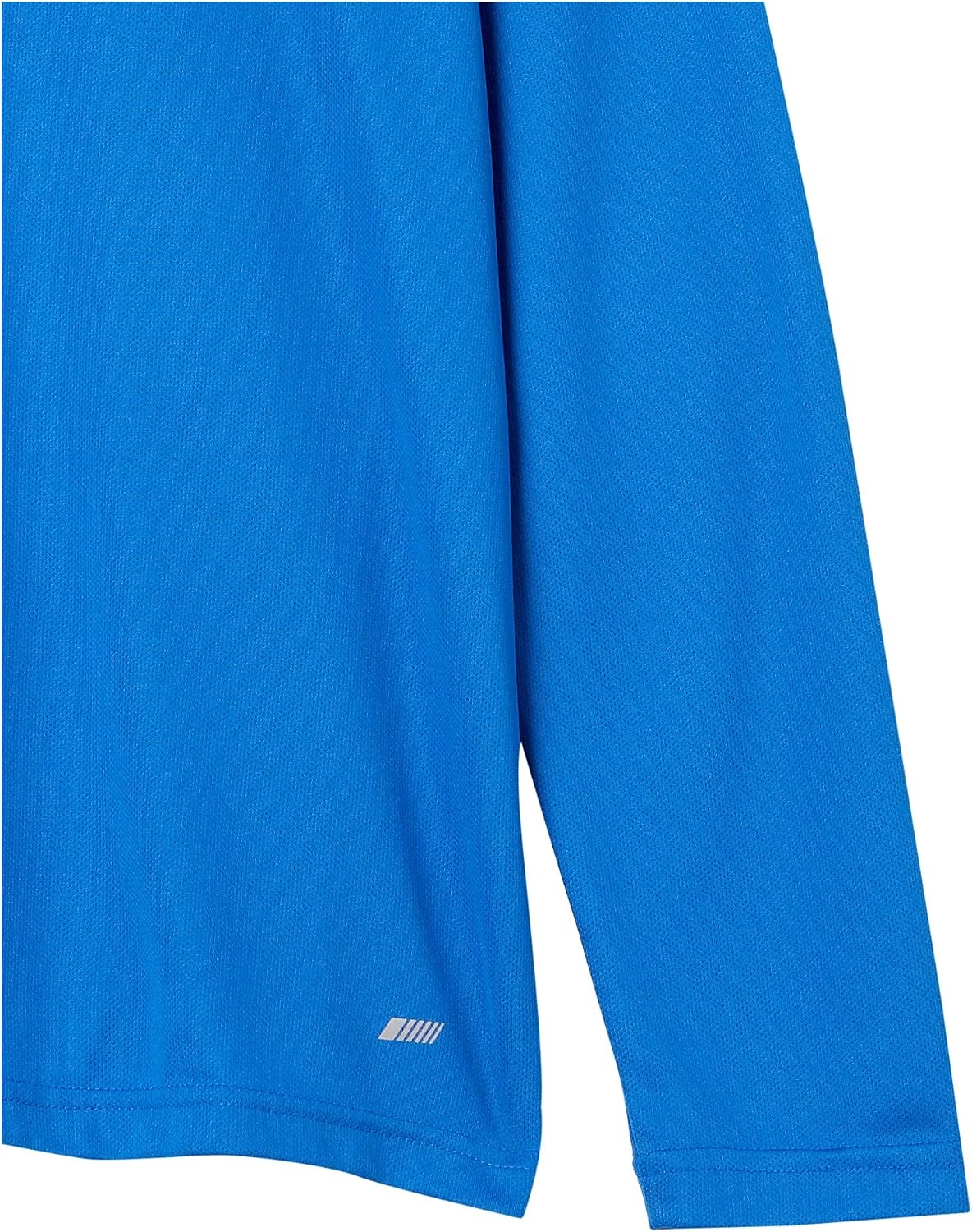 image:imageAmazon Essentials Mens Long Sleeve Moisture Wicking Performance Tech Workout Crew Neck TShirtRoyal Blue