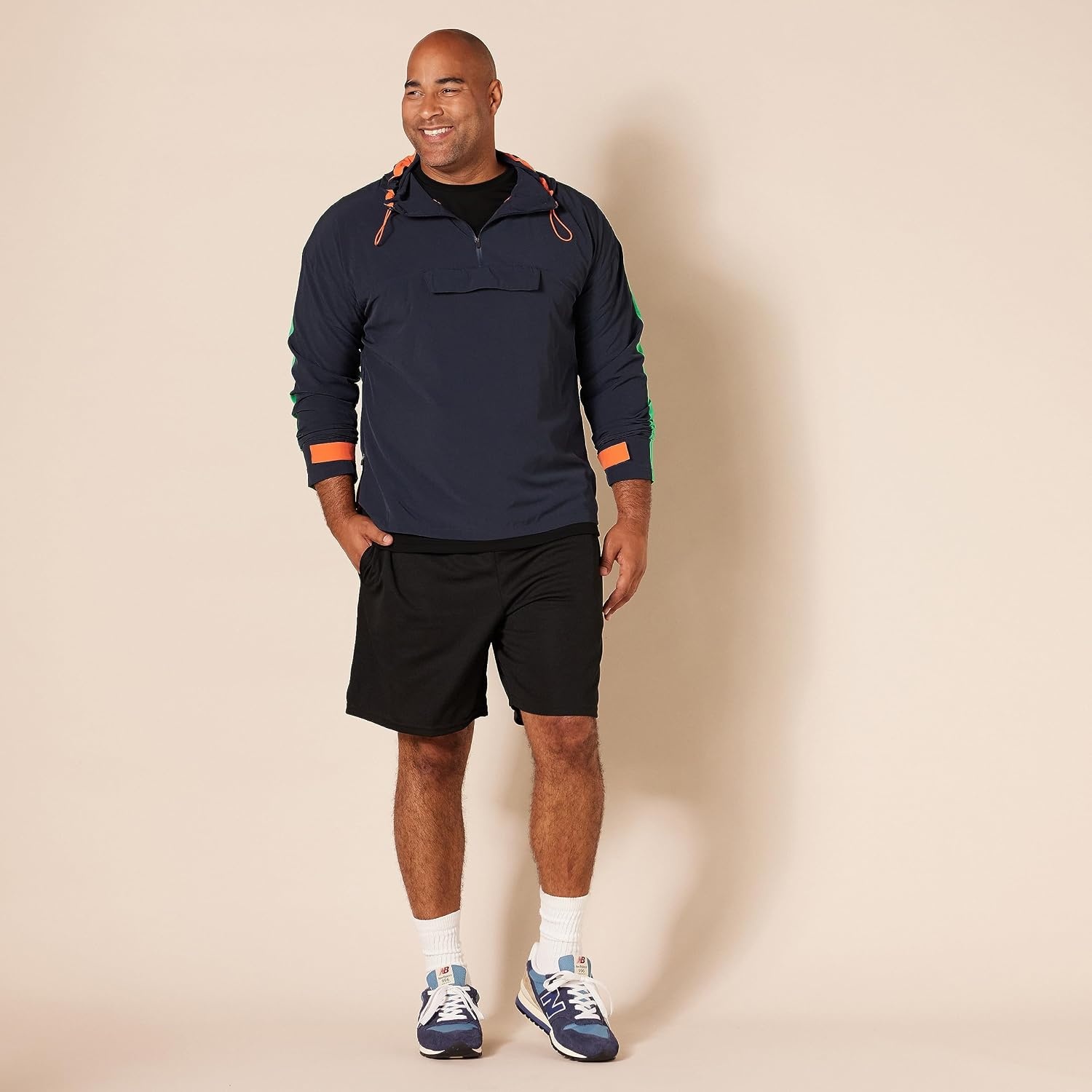 image:imageAmazon Essentials Mens Moisture Wicking Breathable Active Performance Tech Gym TShirtsBlackWhite