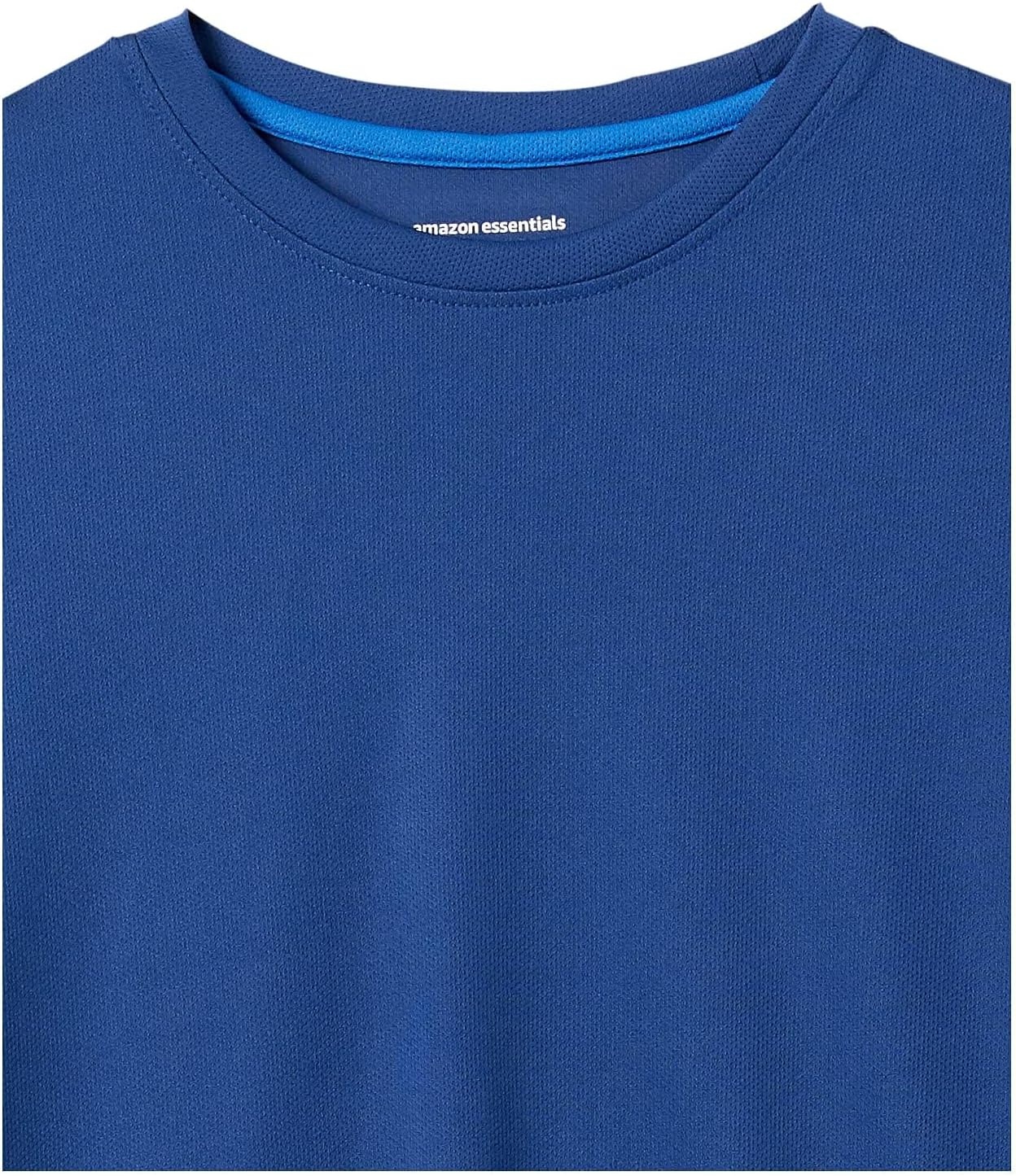 image:imageAmazon Essentials Mens Moisture Wicking Breathable Active Performance Tech Gym TShirtsRoyal BlueNavy