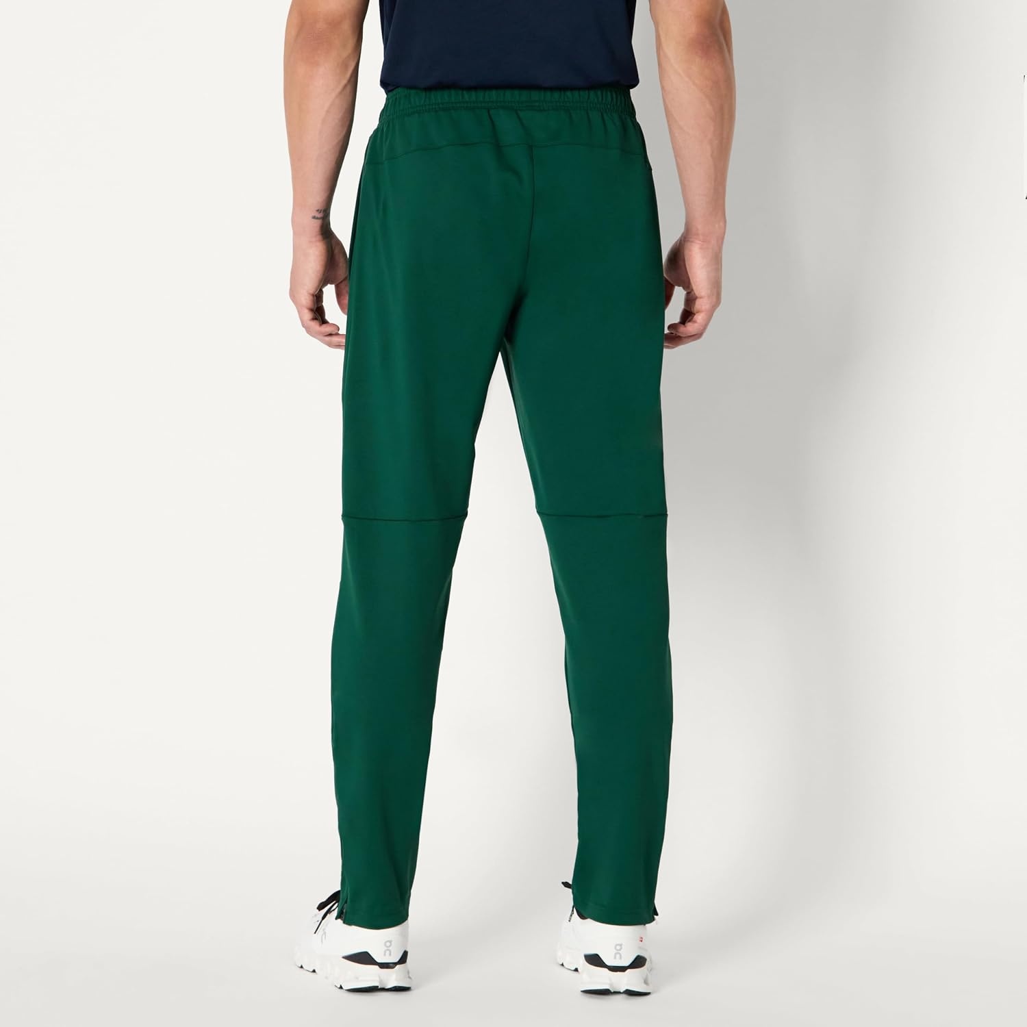 image:imageAmazon Essentials Mens Performance Stretch Training Jogger PantDark Green