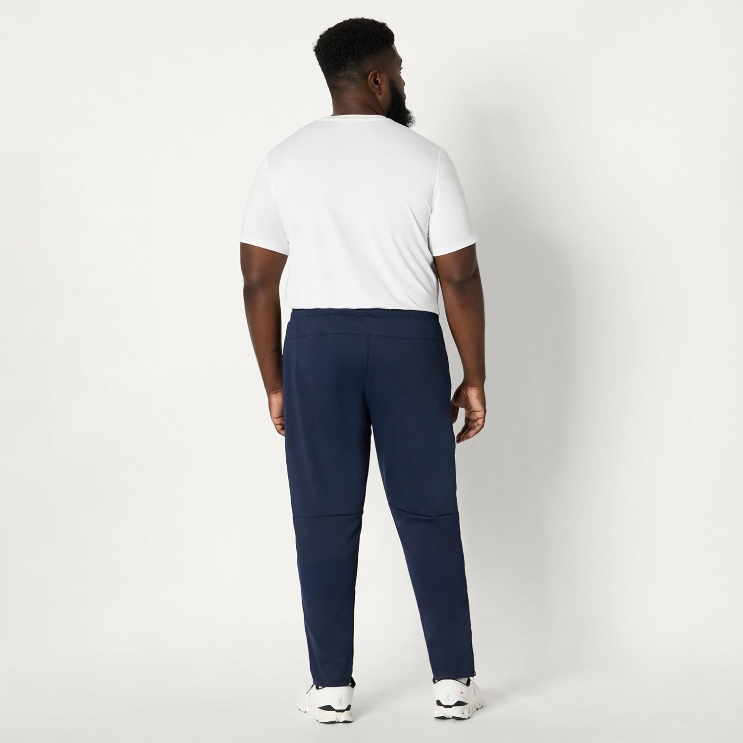 image:imageAmazon Essentials Mens Performance Stretch Training Jogger PantNavy