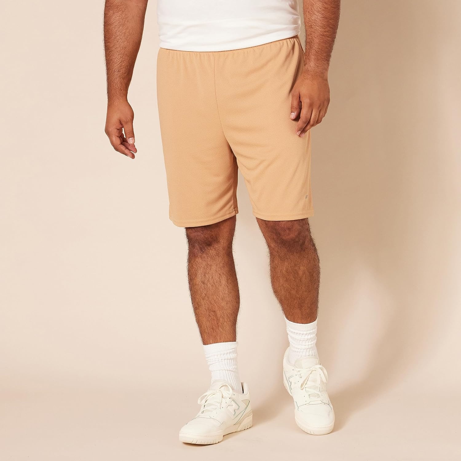 image:imageAmazon Essentials Mens Performance Tech LooseFit Shorts Discontinued Colors Pack of 2BlackCamel