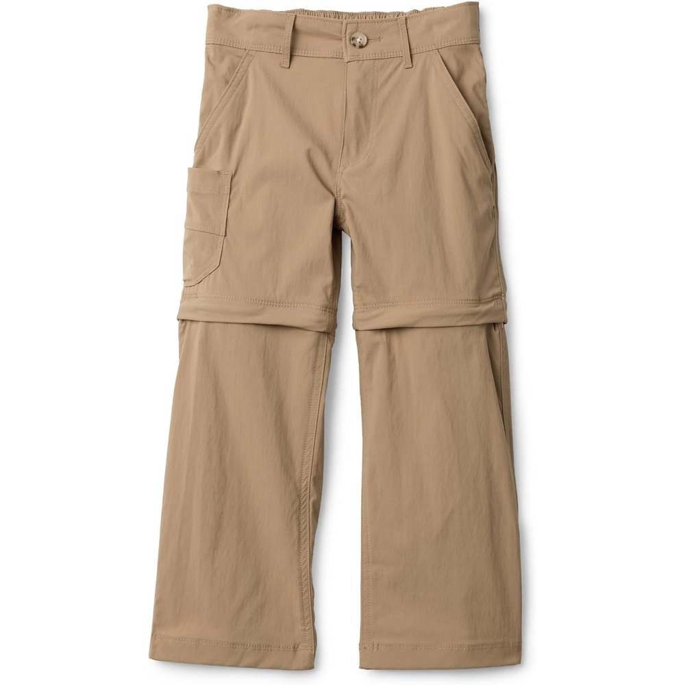 image:imageAmazon Essentials Active Boys Water Repellent Regular Fit Active Hiking Outdoor PantsMushroom Brown