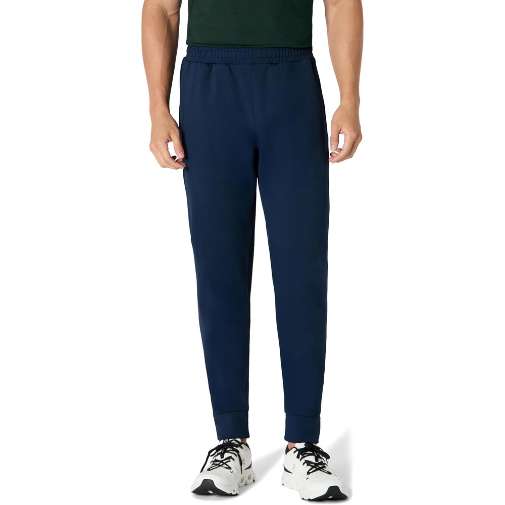 image:imageAmazon Essentials Mens Performance Stretch Training Jogger PantNavy