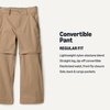 Amazon Essentials Active Boys’ Water Repellent Regular Fit Active Hiking Outdoor Pants(Mushroom Brown)
