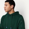 Amazon Essentials Active Men’s Active Relaxed-Fit Zip Through Hoodie(Dark Green)