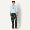 Amazon Essentials Disney | Marvel | Star Wars Men’s Flannel Pajama Sleep Sets(Jedi Master)