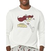 Amazon Essentials Disney | Marvel | Star Wars Men’s Flannel Pajama Sleep Sets(Marvel Thor)