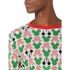 Amazon Essentials Disney | Marvel | Star Wars Men’s Snug-Fit Cotton Pajama Sleep Sets(Mickey Holiday – Mens Snug-fit)