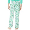 Amazon Essentials Men’s 100% Cotton Flannel Sleep Pant, Relaxed Fit Lounge Pants with Elastic Waist and Drawstring(Ecru Festive Tree)