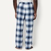 Amazon Essentials Men’s 100% Cotton Flannel Sleep Pant, Relaxed Fit Lounge Pants with Elastic Waist and Drawstring(Grey White Plaid)