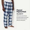 Amazon Essentials Men’s 100% Cotton Flannel Sleep Pant, Relaxed Fit Lounge Pants with Elastic Waist and Drawstring(Grey White Plaid)
