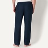 Amazon Essentials Men’s 100% Cotton Flannel Sleep Pant, Relaxed Fit Lounge Pants with Elastic Waist and Drawstring(Navy)