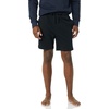 Amazon Essentials Men’s 7″ Cotton Knit Pajama Shorts, Loungewear, Pack of 2(Black/Charcoal Heather)