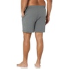 Amazon Essentials Men’s 7″ Cotton Knit Pajama Shorts, Loungewear, Pack of 2(Black/Charcoal Heather)