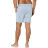 Amazon Essentials Men’s 7″ Cotton Knit Pajama Shorts, Loungewear, Pack of 2(Blue/Indigo Flamingo)