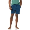 Amazon Essentials Men’s 7″ Cotton Knit Pajama Shorts, Loungewear, Pack of 2(Blue/Indigo Flamingo)