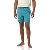 Amazon Essentials Men’s 7″ Cotton Knit Pajama Shorts, Loungewear, Pack of 2(Dark Turquoise Green/Ice Blue)