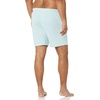 Amazon Essentials Men’s 7″ Cotton Knit Pajama Shorts, Loungewear, Pack of 2(Dark Turquoise Green/Ice Blue)