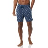 Amazon Essentials Men’s 7″ Cotton Knit Pajama Shorts, Loungewear, Pack of 2(Grey Heather/Indigo Pineapple)