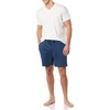 Amazon Essentials Men’s 7″ Cotton Knit Pajama Shorts, Loungewear, Pack of 2(Indigo)