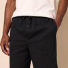 Amazon Essentials Men’s 9″ Knit Pajama Shorts with Elastic Waist and Drawstring, Loungewear (Available in Big & Tall)(Black)