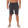 Amazon Essentials Men’s 9″ Knit Pajama Shorts with Elastic Waist and Drawstring, Loungewear (Available in Big & Tall)(Charcoal)